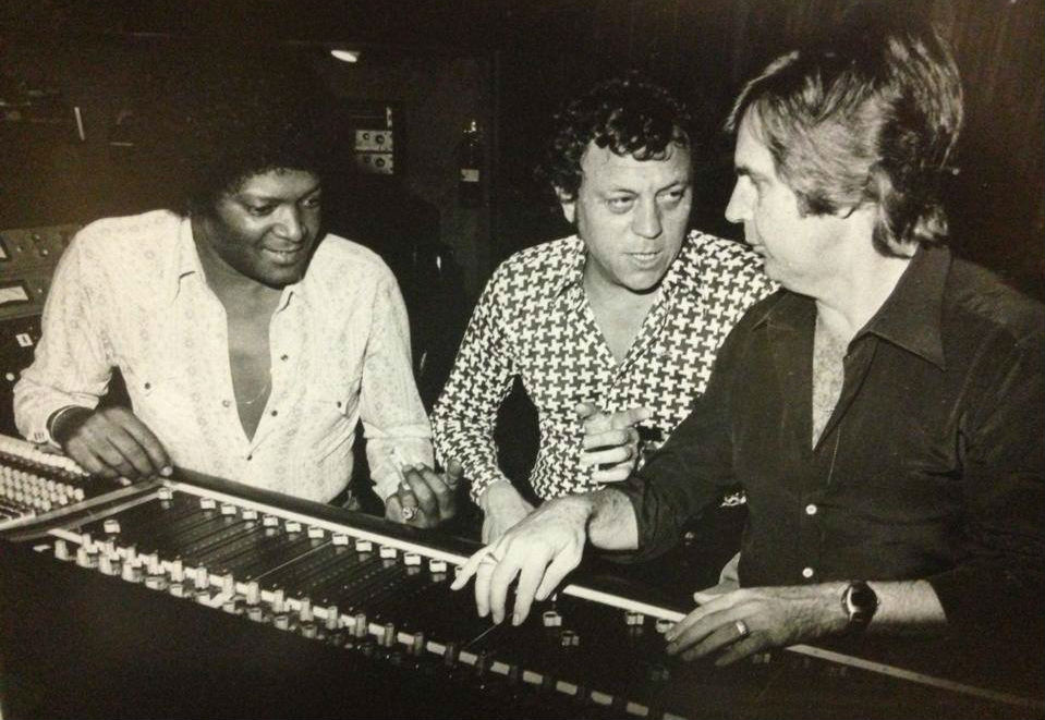 Rick Hall con Dobie Gray y Frank Fentor